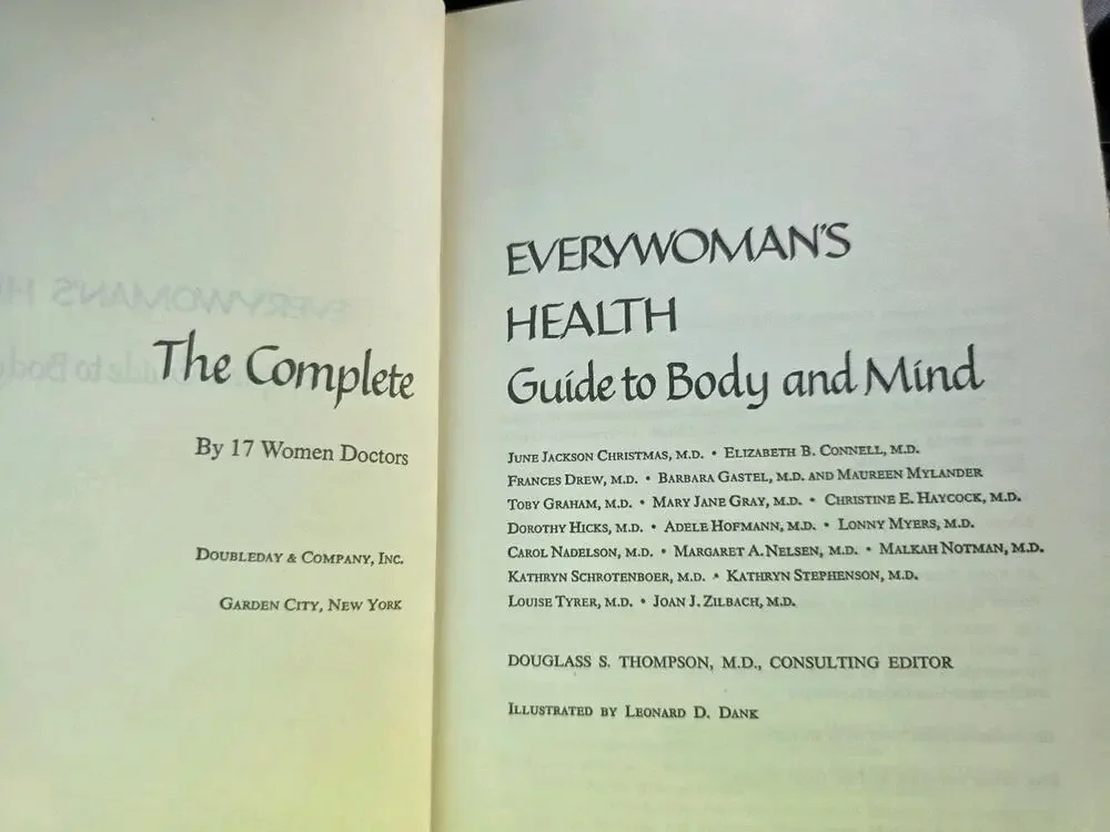 1980 Everywomans health the complete guide to body and mind Hardcover Good